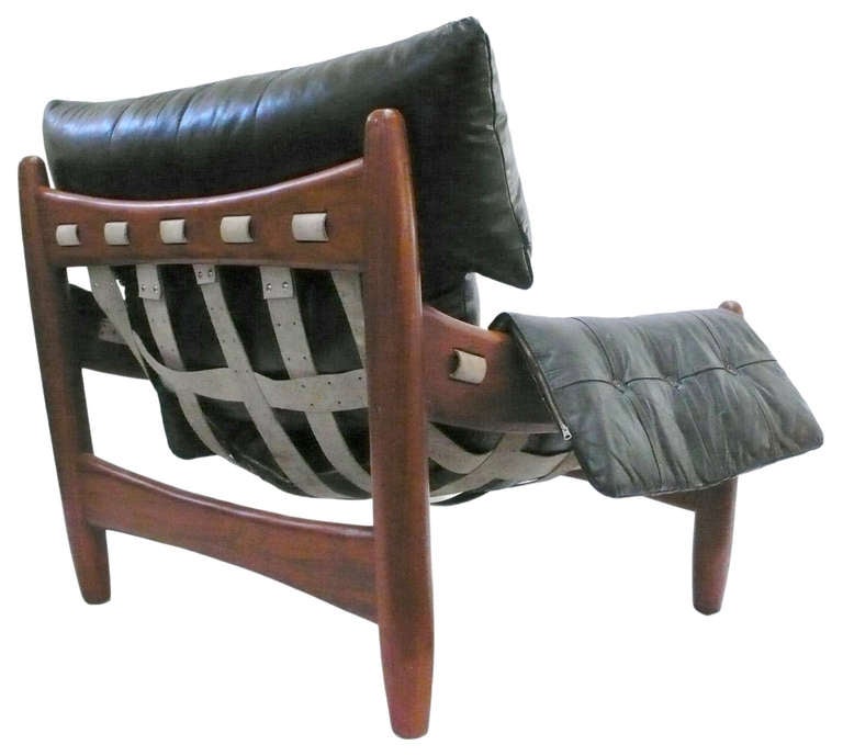 Sheriff Lounge Chair by Sergio Rodrigues In Good Condition In Los Angeles, CA