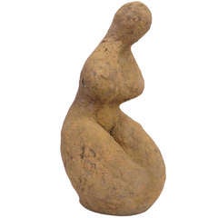 Large Abstracted Female Form Ceramic Sculpture