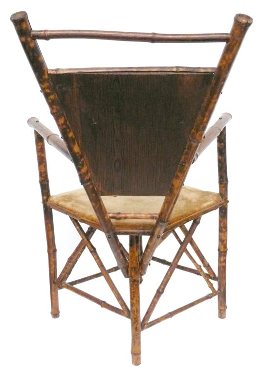 Exceptional Aesthetic Movement Bamboo Chair 2