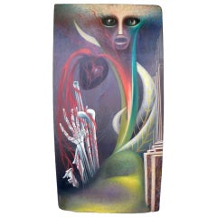 1943 Surrealist Painting by Frederick Haucke 6