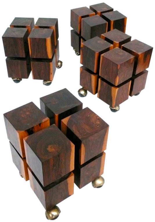 Mexican Modular Cubes Table by Don Shoemaker
