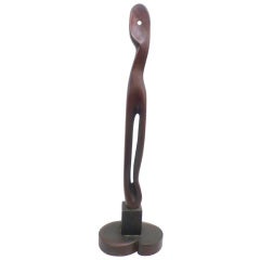 Anthropomorphic Modernist Sculpture by Luther Page
