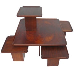 Set of Nesting Tables by John Keal for Brown Saltman