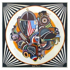 Psychedelic Pop Art Painting