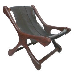 Sling "Sloucher" Chair by Don Shoemaker