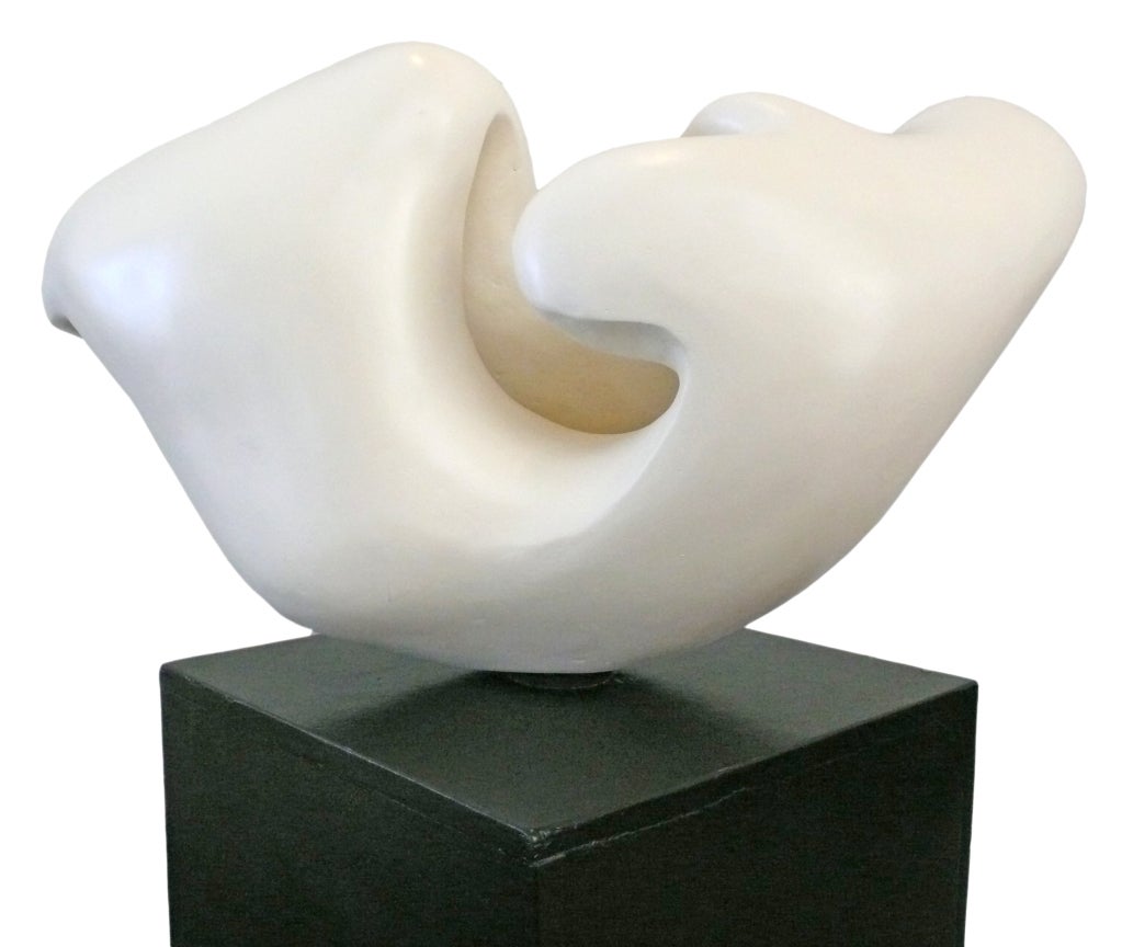 Mid-20th Century Fantastic Biomorphic Plaster Sculpture