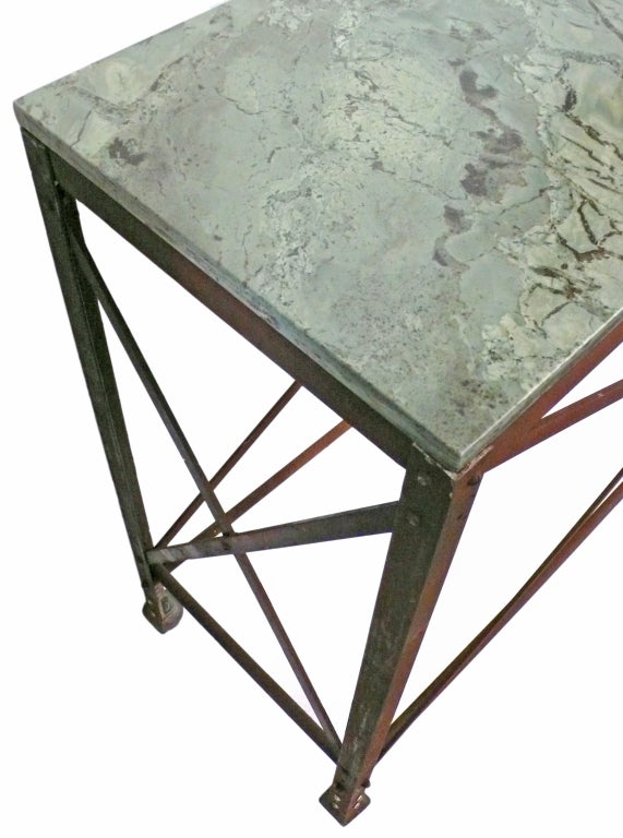 Steel Fantastic Industrial Console Table