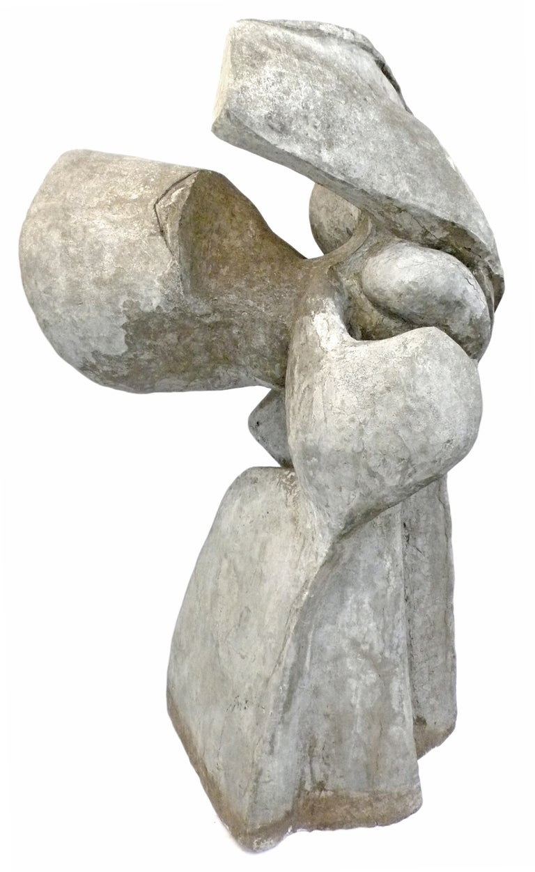 Large Biomorphic Concrete Sculpture at 1stDibs