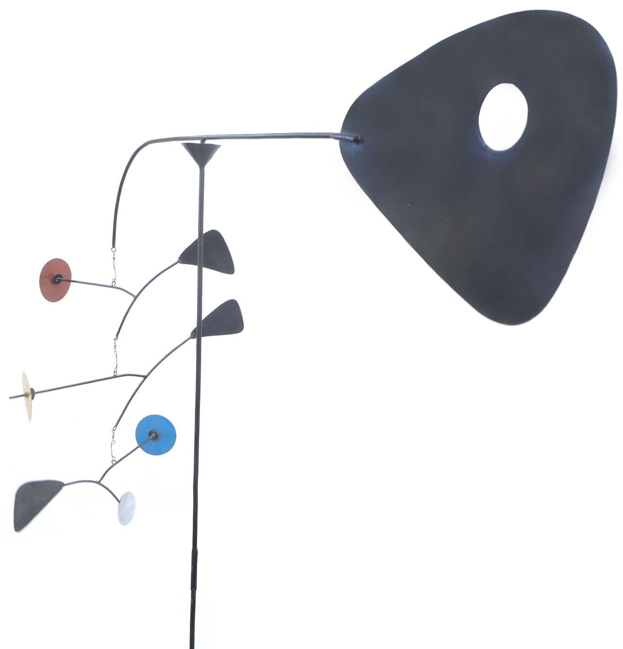 Mid-20th Century Large 1950s Modernist Standing Mobile Sculpture