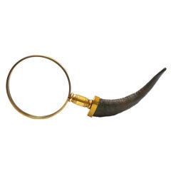 Large Horn Magnifying Glass