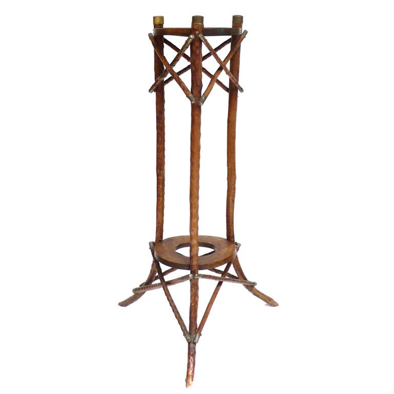 19th Century Rose wood Plant Stand