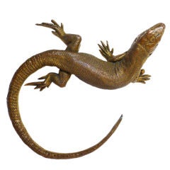 Vienna Cast Bronze Lizard