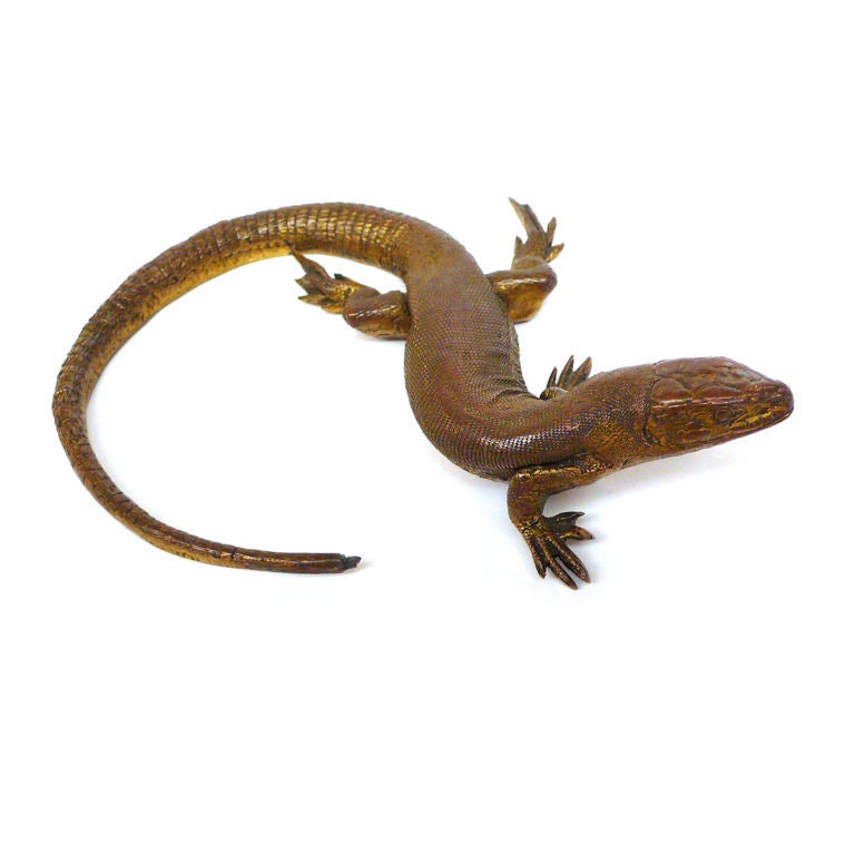 bronze lizard