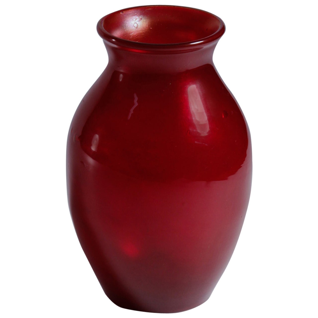 Tiffany Studios Favrile Glass Vase For Sale