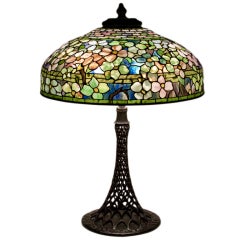 Tiffany Studios Dogwood Table Lamp