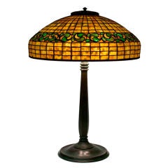 Tiffany Studios Lemon Leaf Table Lamp