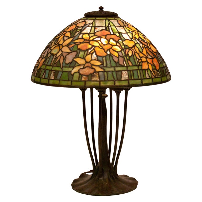 TIffany Studios Daffodil Table Lamp
