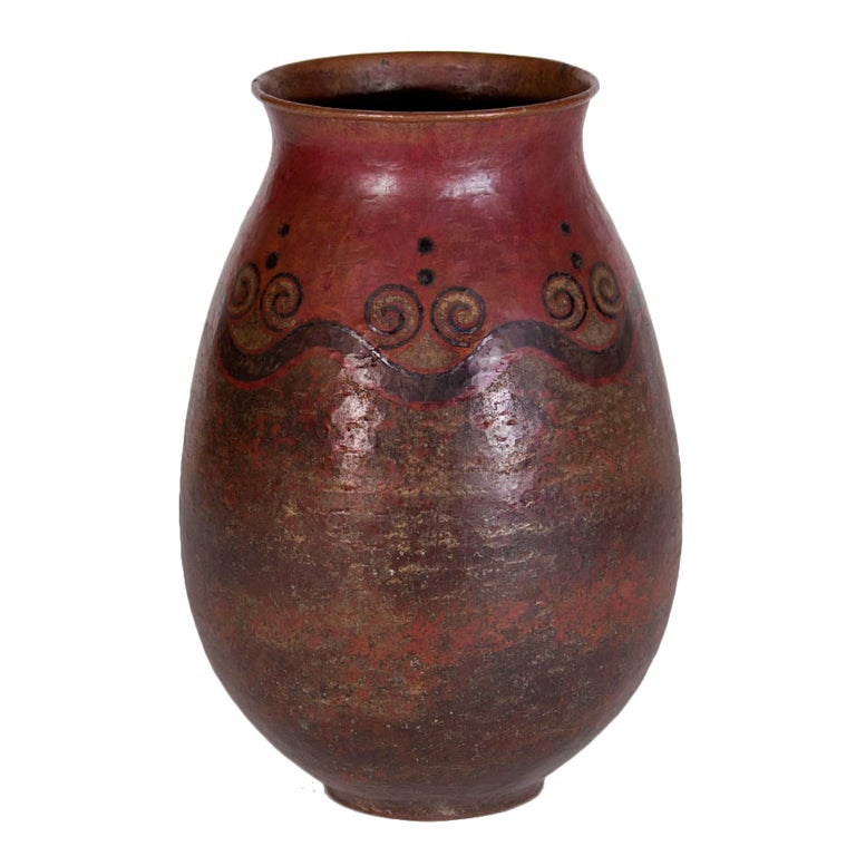 Claudius Linossier Vase For Sale