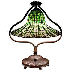 Tiffany Studios Lampe à clochettes Lotus