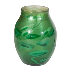 Tiffany Studios Favrile Glass Paperweight Vase