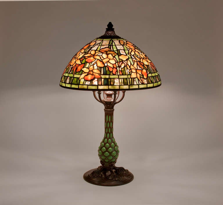 Tiffany Studios Daffodil Table Lamp