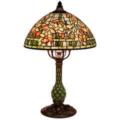 Antique Tiffany Studios Daffodil Table Lamp