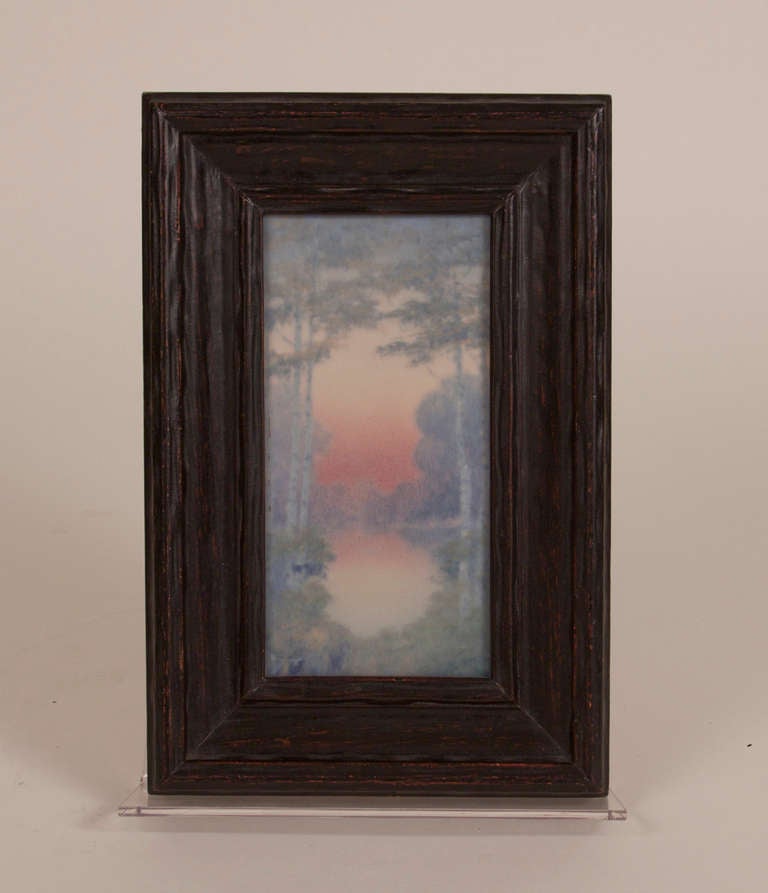 E.T. Hurley for Rookwood Pottery "Untitled" Plaque