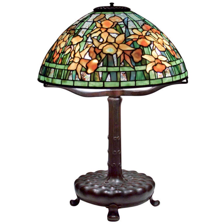 Tiffany Studios Daffodil Table Lamp