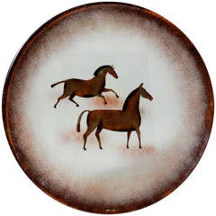 Maurice Heaton Enameled Charger