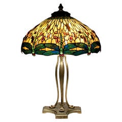 Tiffany Studios 'Drophead Dragonfly' Table Lamp