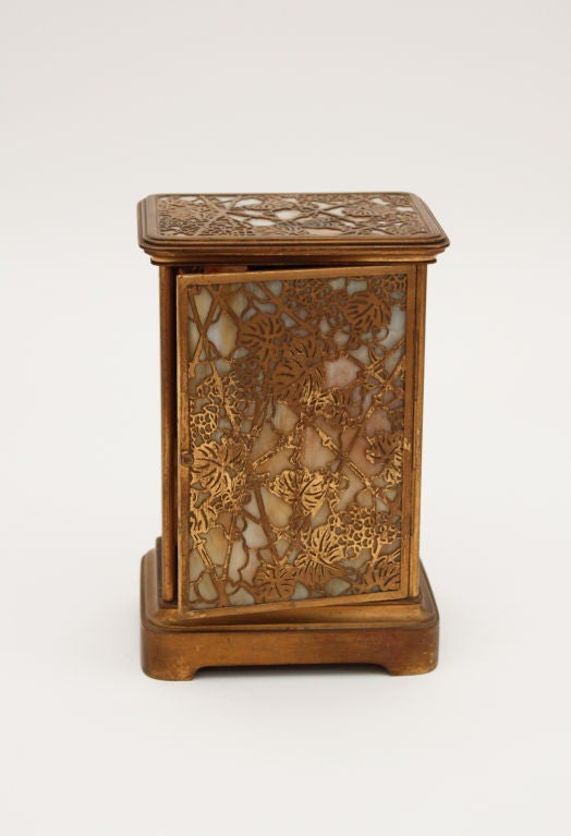Tiffany Studios Grapevine Pattern Mantel 1