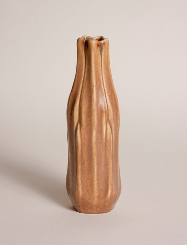 Tiffany Studios Favrile Pottery Vegetal Vase