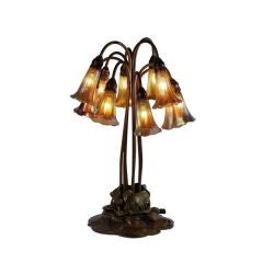 Tiffany Studios 10-Light Lily Table Lamp