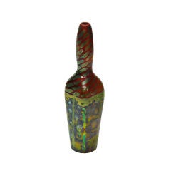 Zsolnay Iridescent Pottery Vase