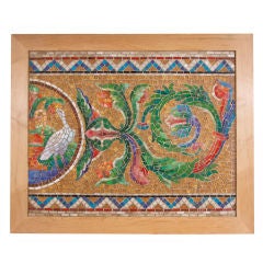 Tiffany Studios Mosaic Plaque