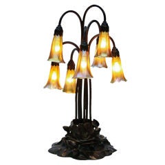 Used Tiffany Studios 7-Light Lily