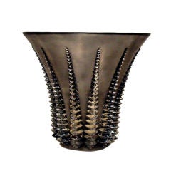 A Striking Bell-Shaped Vase by Lalique