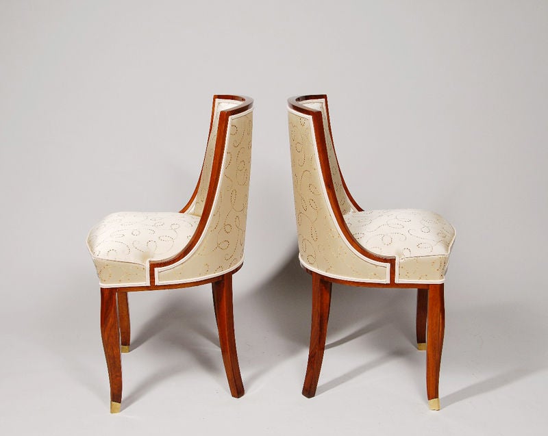 French Art Deco Side Chairs For Sale