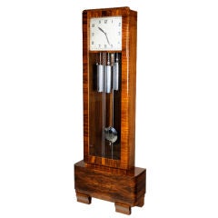 Vintage An Art Deco Tall Case Clock