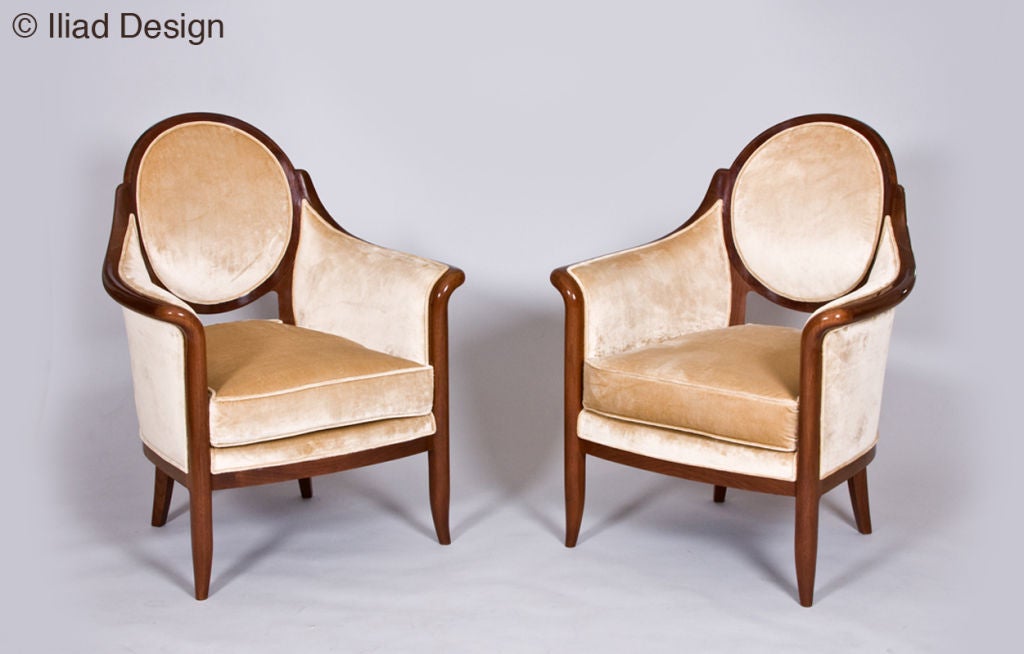 Art Deco Style Armchairs by ILIAD Design