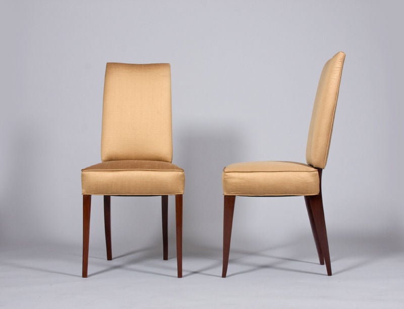 Art Deco French Modernist Dining Chairs For Sale