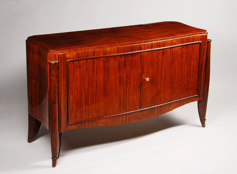 French Art Deco Sideboard in the Style of Jules Leleu For Sale