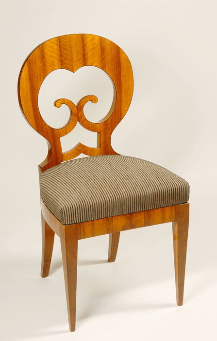 Austrian Biedermeier Side Chairs For Sale