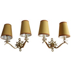 A pair of French 40
s appliques