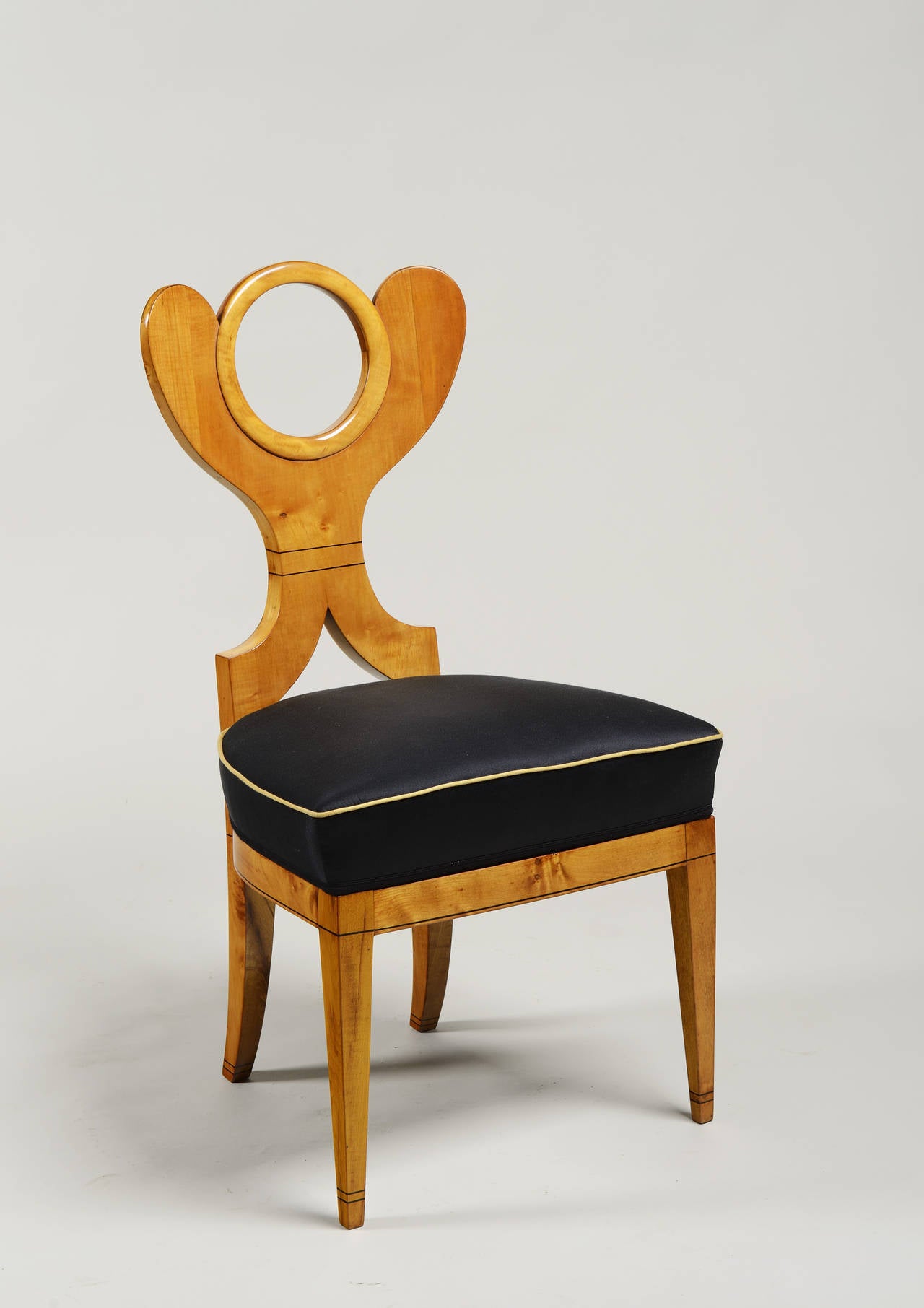 Biedermeier Side Chairs Attributed to Josef Danhauser In Excellent Condition In New York, NY
