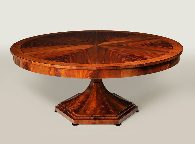 Pedestal Dining Table by Iliad Design