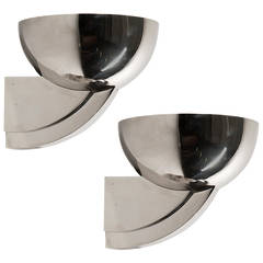 Pair of Art Deco Wall Sconces by Jean Perzel