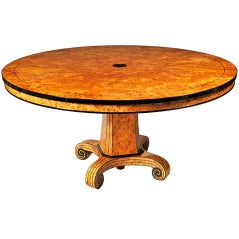 Biedermeier Style Extendable Dining Table by Iliad Design