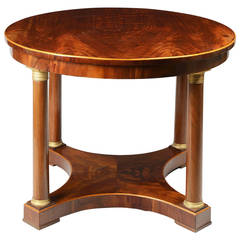 Biedermeier Center Hall Table