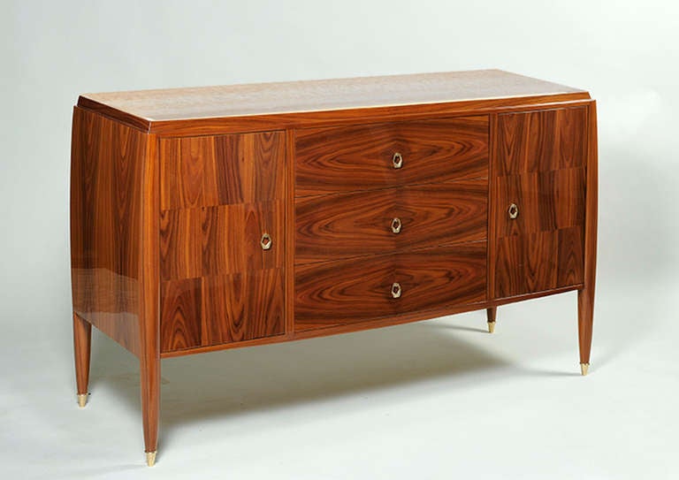 American French Modernist Style Chest by Iliad Design For Sale